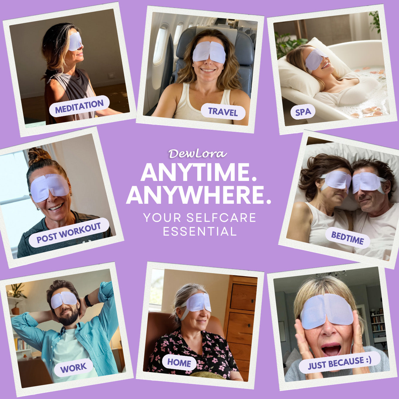 Dewlora Steam Eye Mask